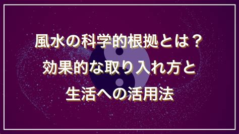 風水 環境学|風水の科学的根拠とは？効果的な取り入れ方と生活への活用法